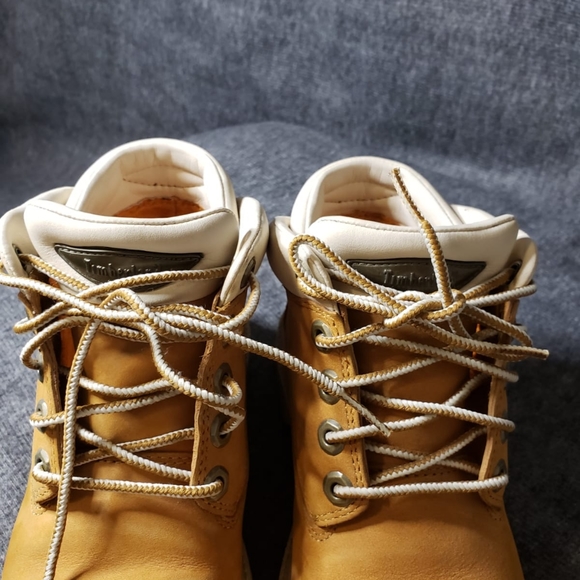 Timberland Boys tan boots Size 3.5 - Picture 7 of 12